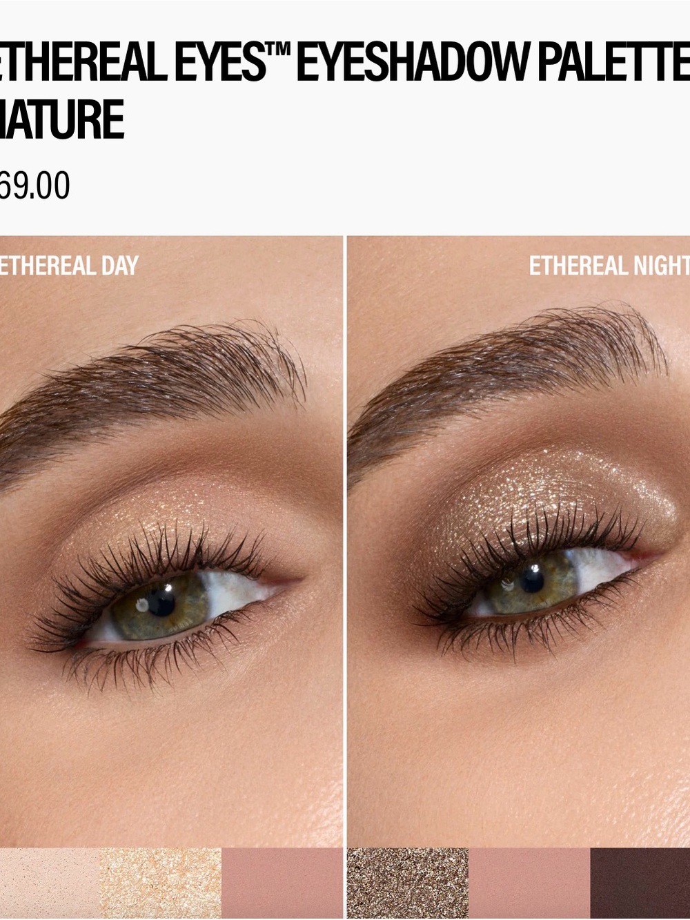 Makeup By Mario Warm Neutrals Palette - Gold, Bronze, Brown, Green, Pink - Picture 6 of 7